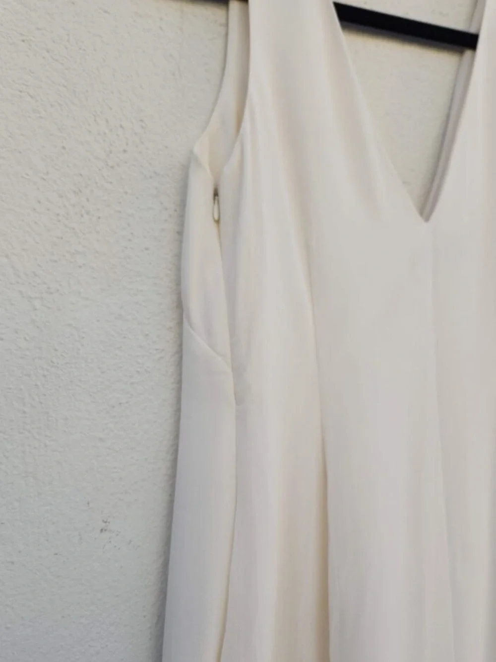 Abercrombie & Fitch Plunge Godet Skirt Maxi Dress